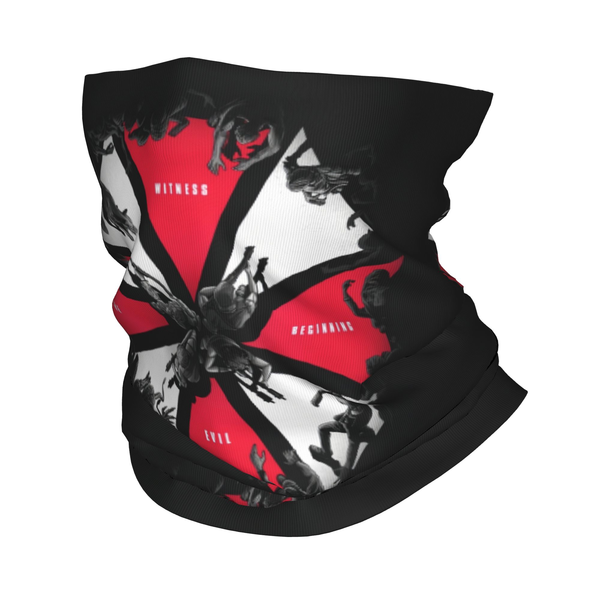 Neck Gaiter Fleece - Umbrellas Corporations Resident Evil Japan Horror
