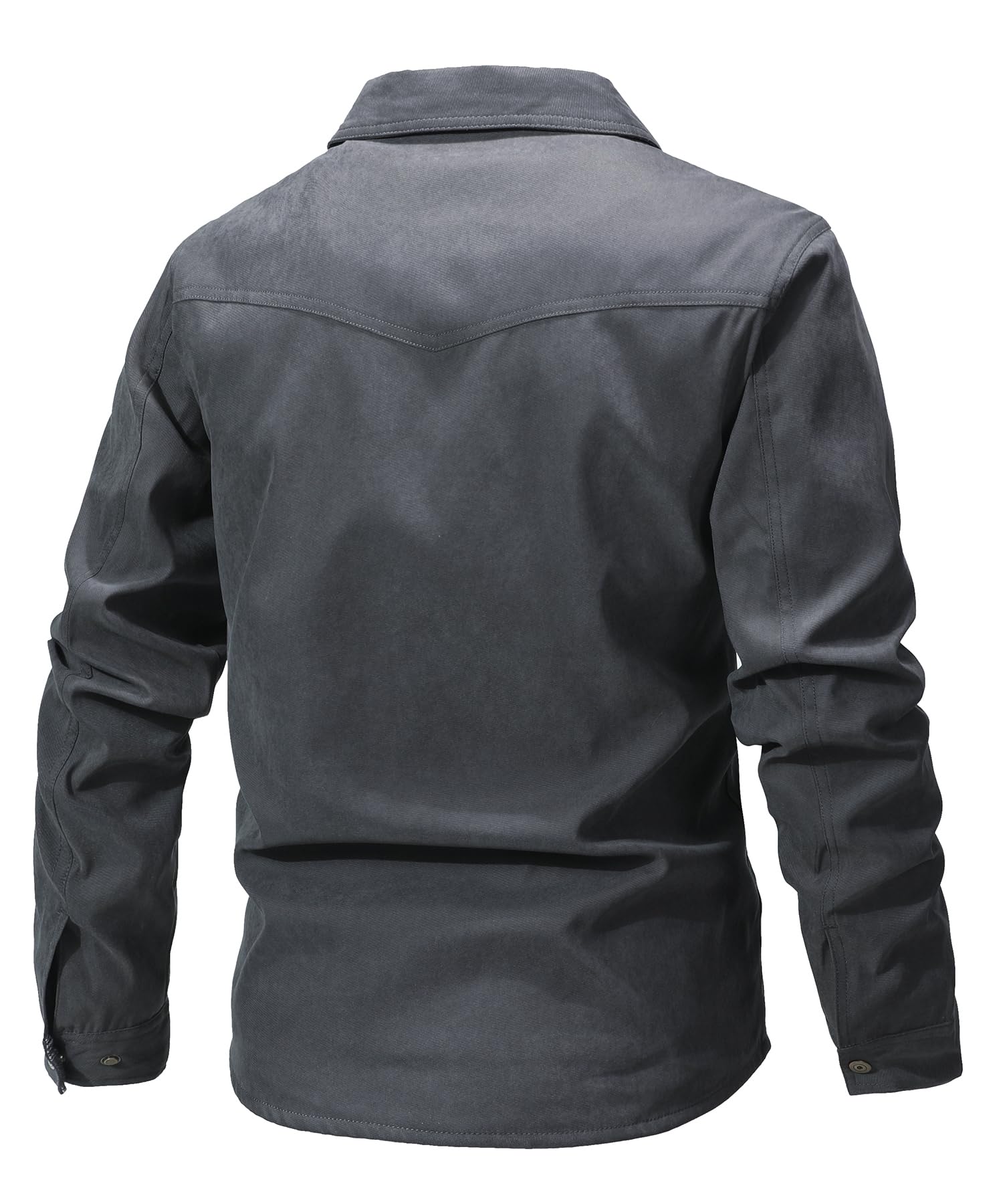 Men's Jackets Spring Flannel L - Flannel Shirt Lined review and price