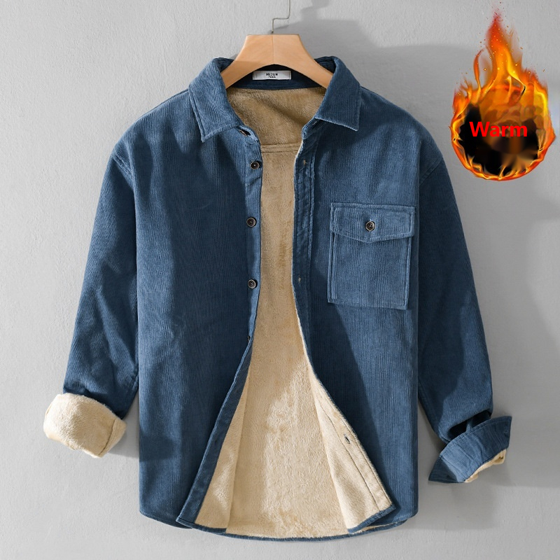 Men's Corduroy Shirt Jacket He - Flannel Shirt Lined review and price