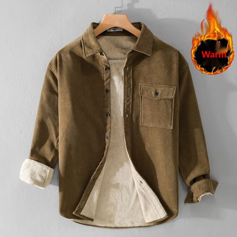 Men's Corduroy Shirt Jacket He - Flannel Shirt Lined review and price