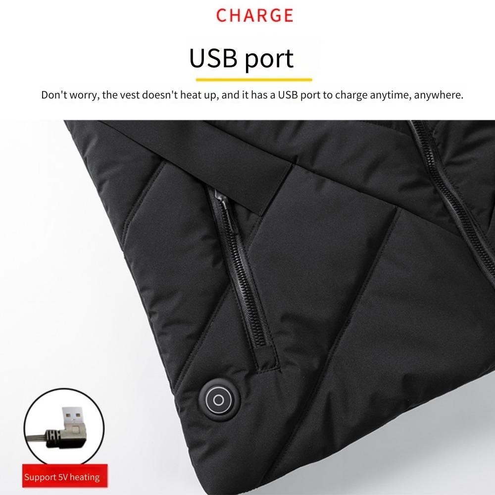 2025 NewUSB Electric Heated Ve - Heated Vest Battery review and price