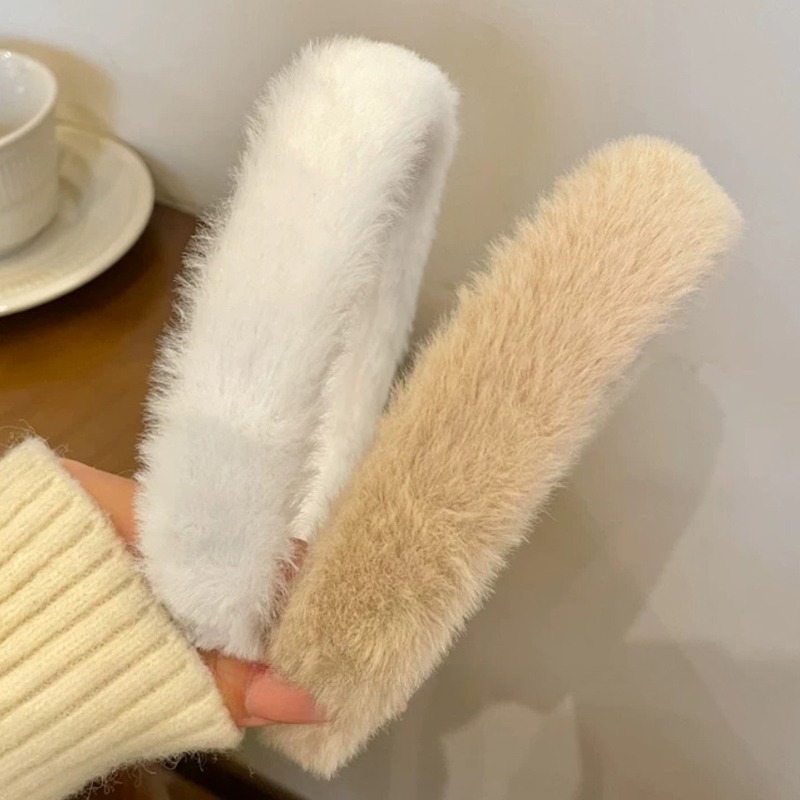 Korean Soft Headband Women Gir - Winter Headband Fleece review and price
