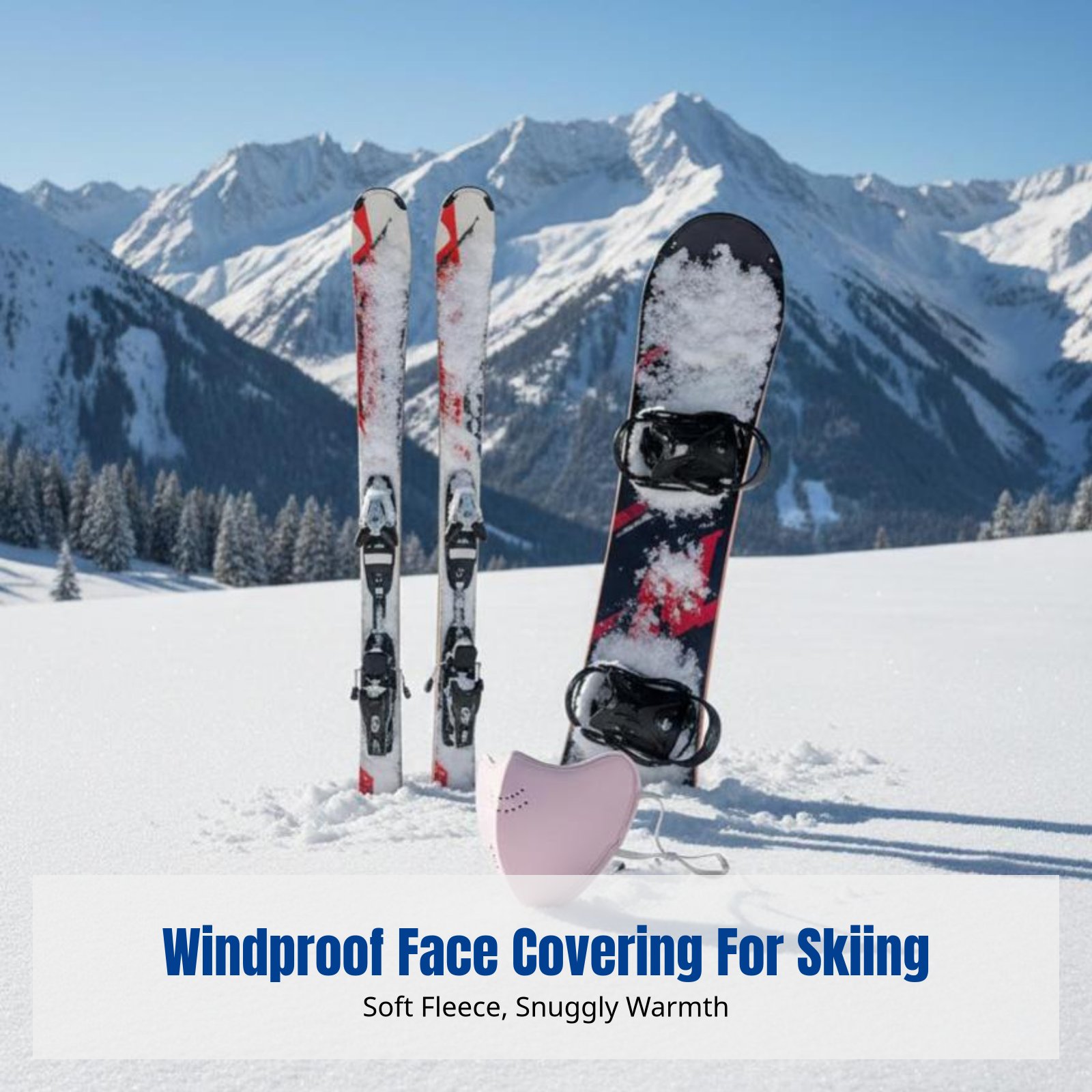 Windproof Ski Face Cover, Ther - Balaclava Ski Mask review and price