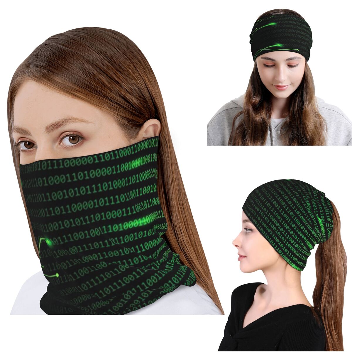 Binary Code Inside Throw Blank - Knit Beanie Hat Warm review and price