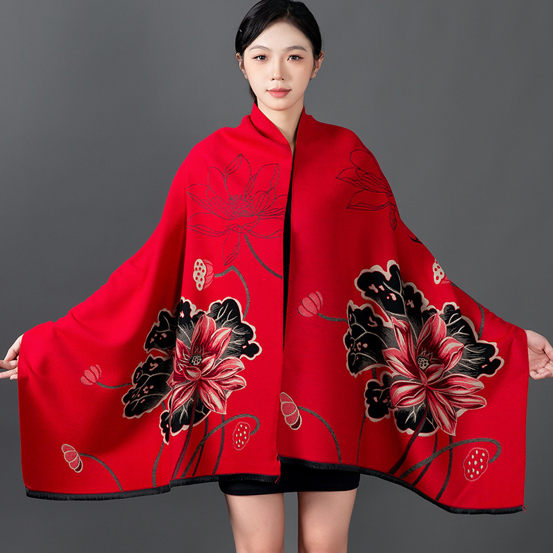 Women Winter Shawl Cashmere Sc - Shawl Wrap Winter review and price