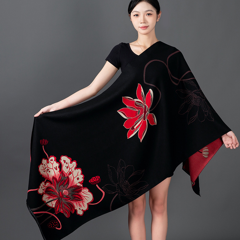 Women Winter Shawl Cashmere Sc - Shawl Wrap Winter review and price