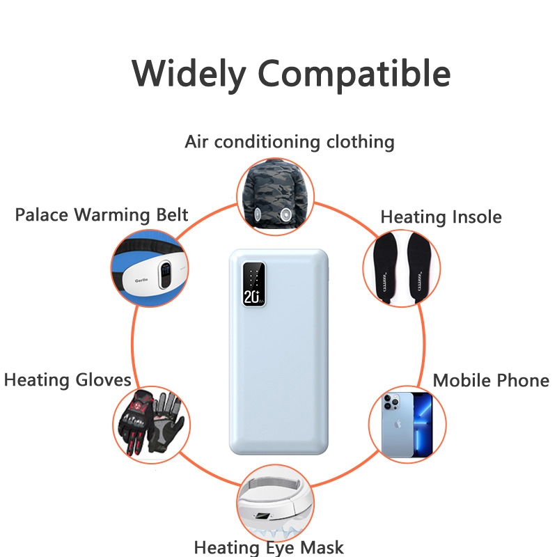 7.4V DC Heated Vest Power Bank - Heated Vest Battery review and price