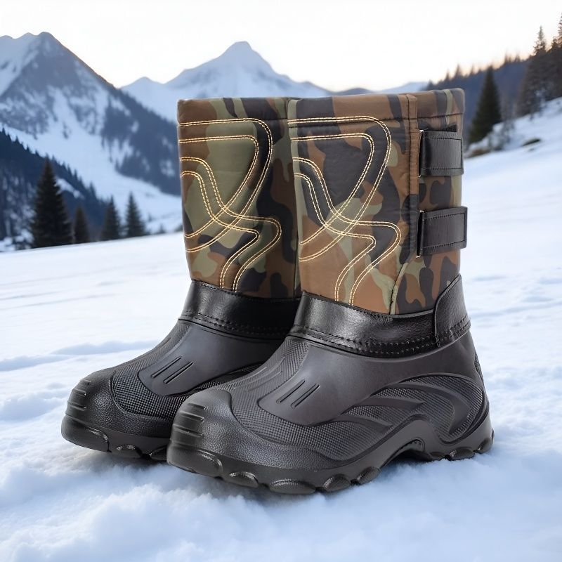 Large size snow boots, cold re - Waterproof Winter Boot review and price