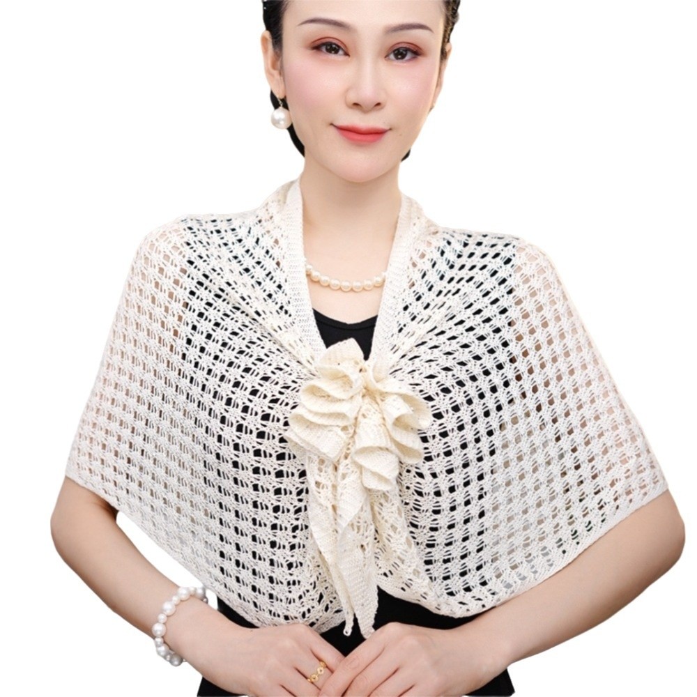 Sparkly Design Hollow Out Card - Shawl Wrap Winter review and price