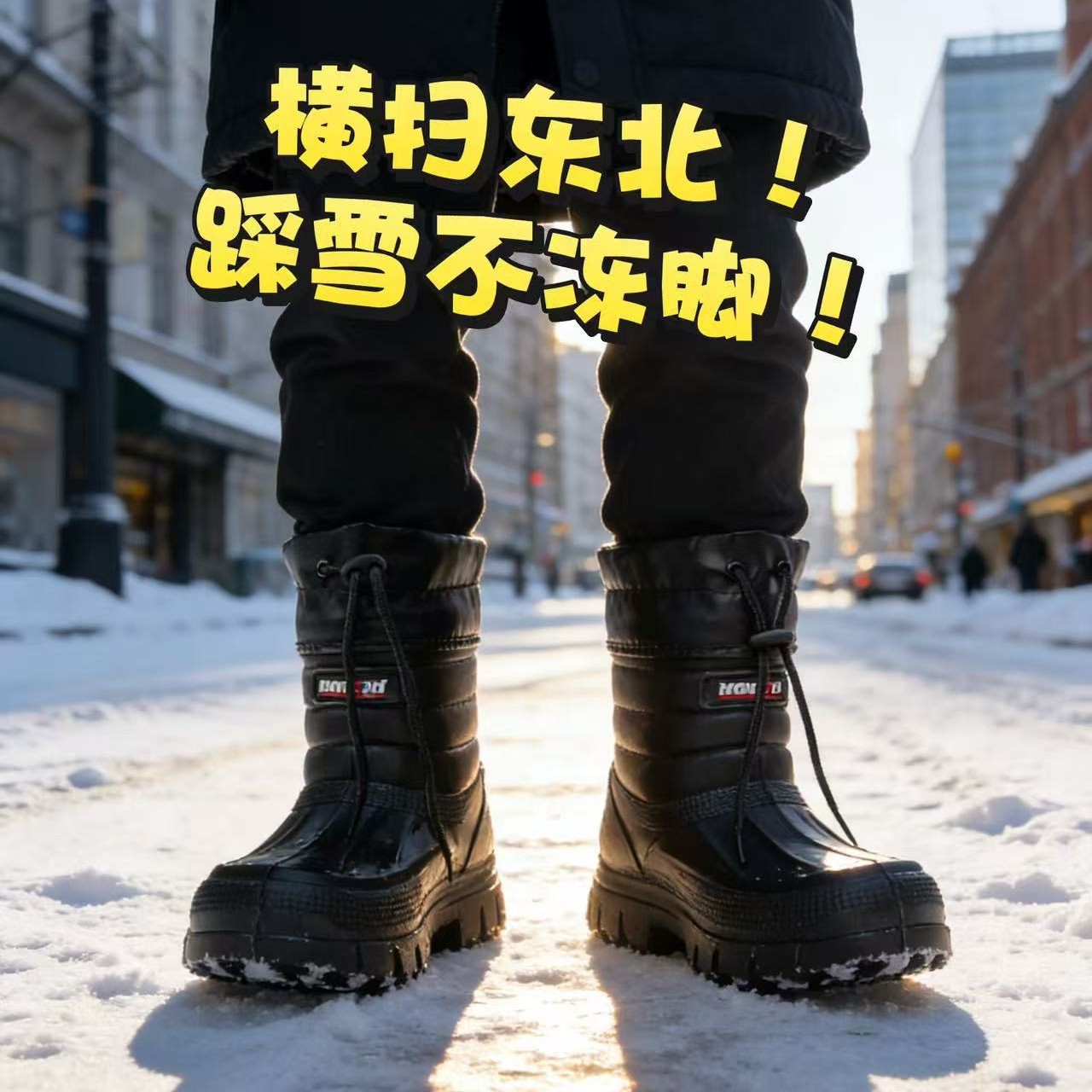 Snow boots men's new velvet wa - Waterproof Winter Boot review and price