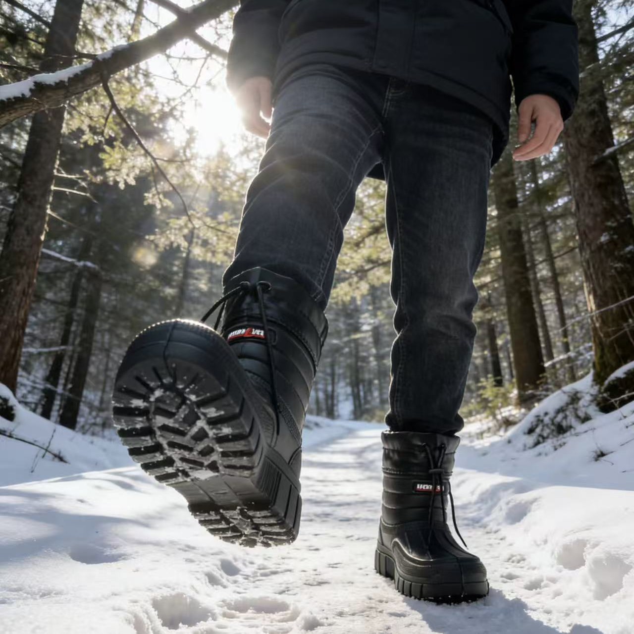 Snow boots men's new velvet wa - Waterproof Winter Boot review and price