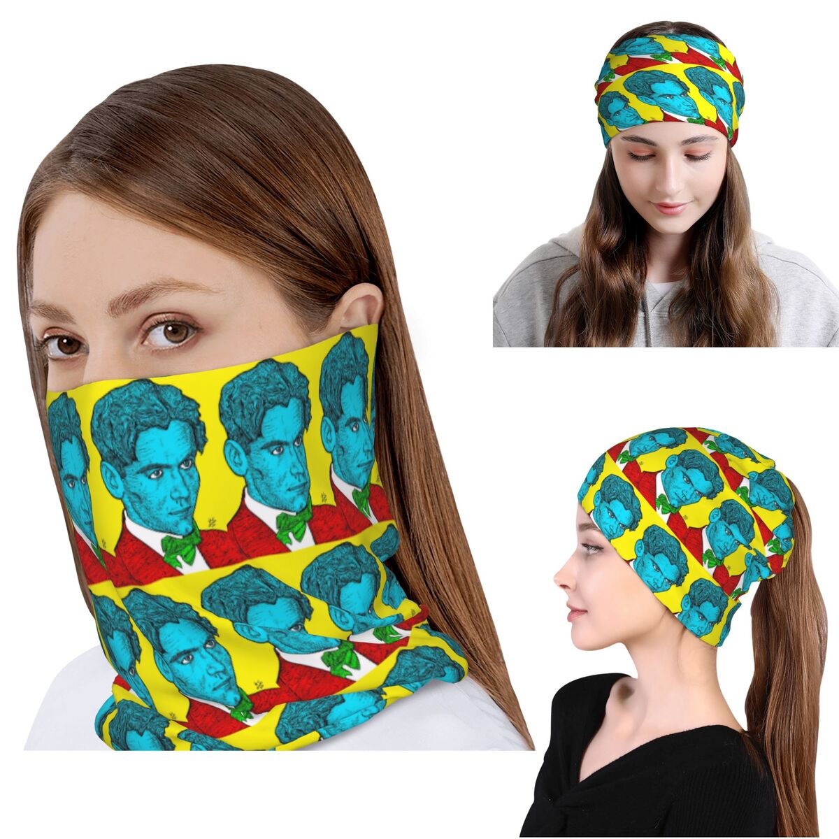 Federico Garcia Lorca Portrait - Knit Beanie Hat Warm review and price