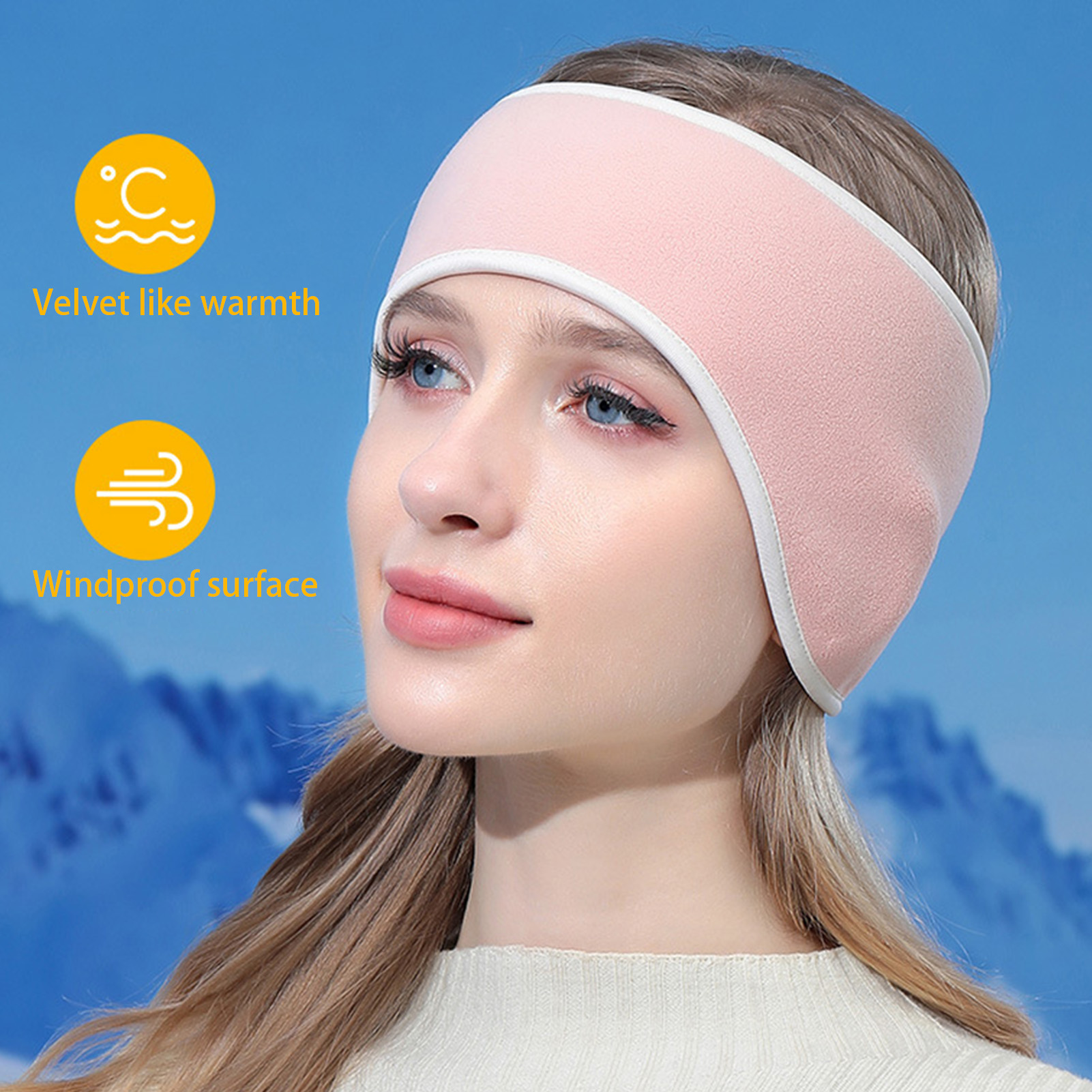 Lightweight Winter Fleece Ther - Fleece Ear Warmer Band review and price