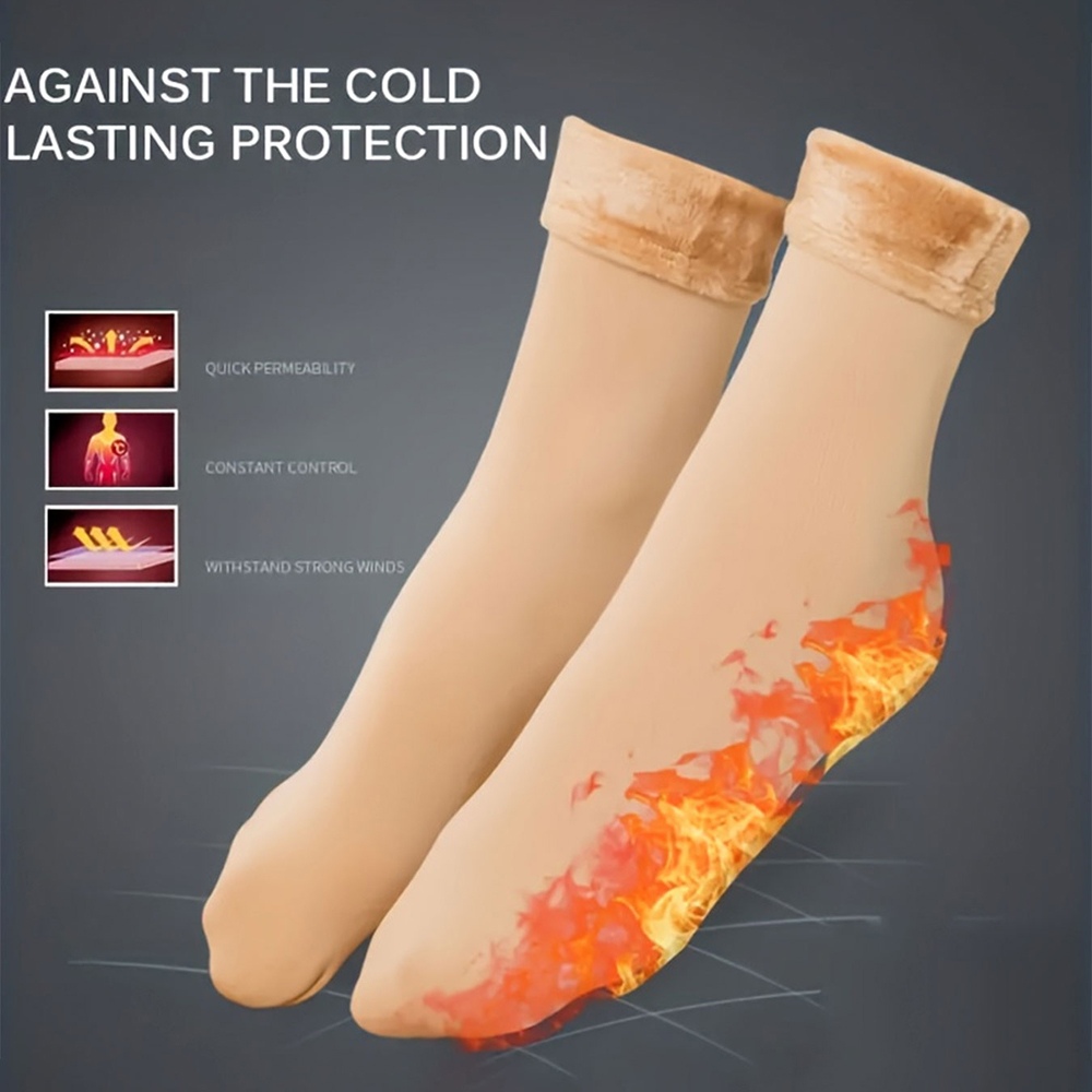 2/4 Pairs Winter Warm Thicken  - Thermal Sock Wool review and price