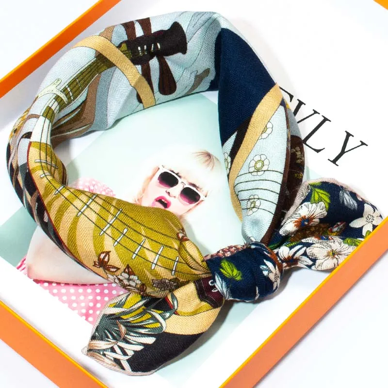 Double Sided Warm Square Scarf - Shawl Wrap Winter review and price