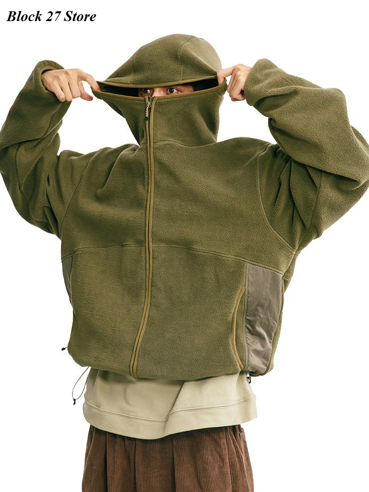 Mens Hoodie Autumn Winter Cott - Sherpa Hoodie Fleece review and price