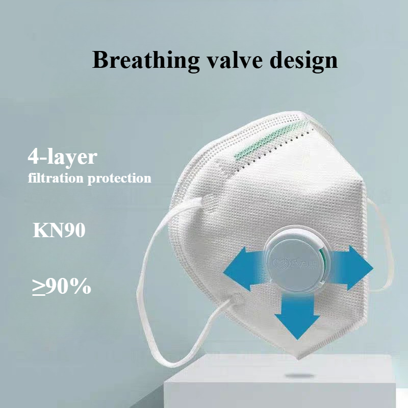 30/60/90pcs Cubreboca Breathab - Earmuffs Foldable review and price
