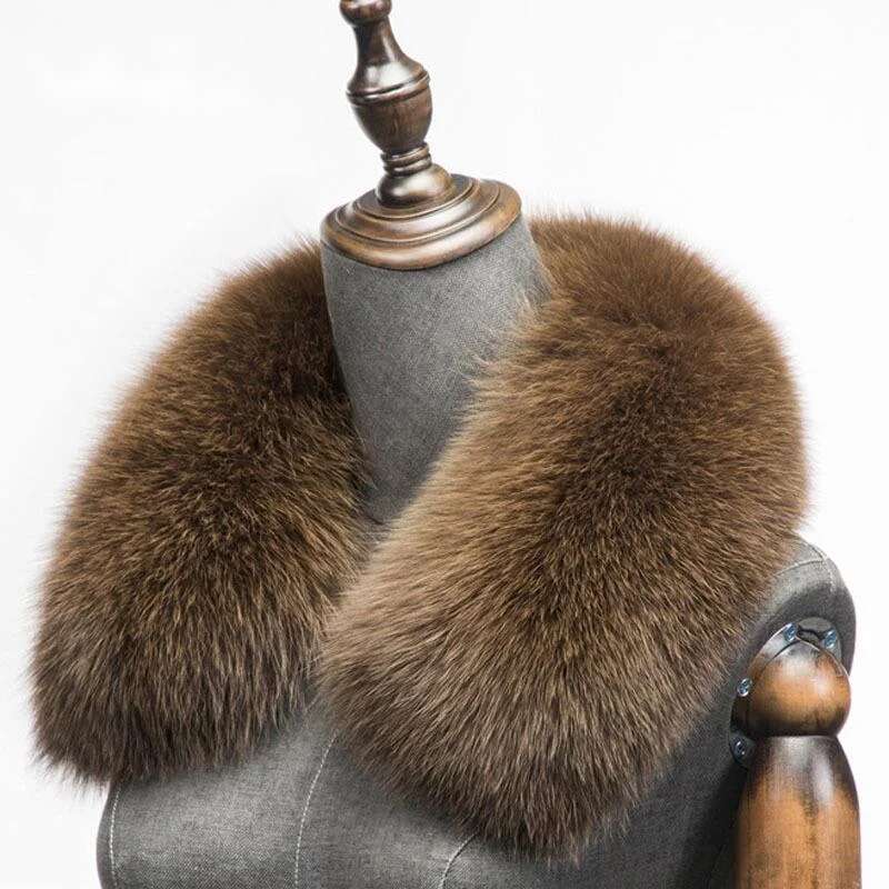 Winter Natural Fox Fur Scarf S - Shawl Wrap Winter review and price