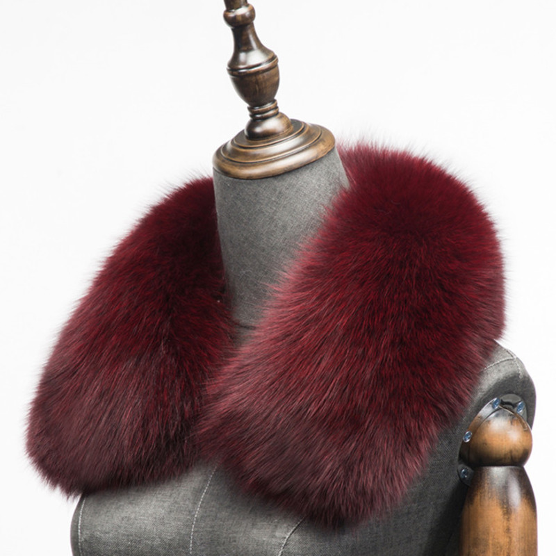 Winter Natural Fox Fur Scarf S - Shawl Wrap Winter review and price