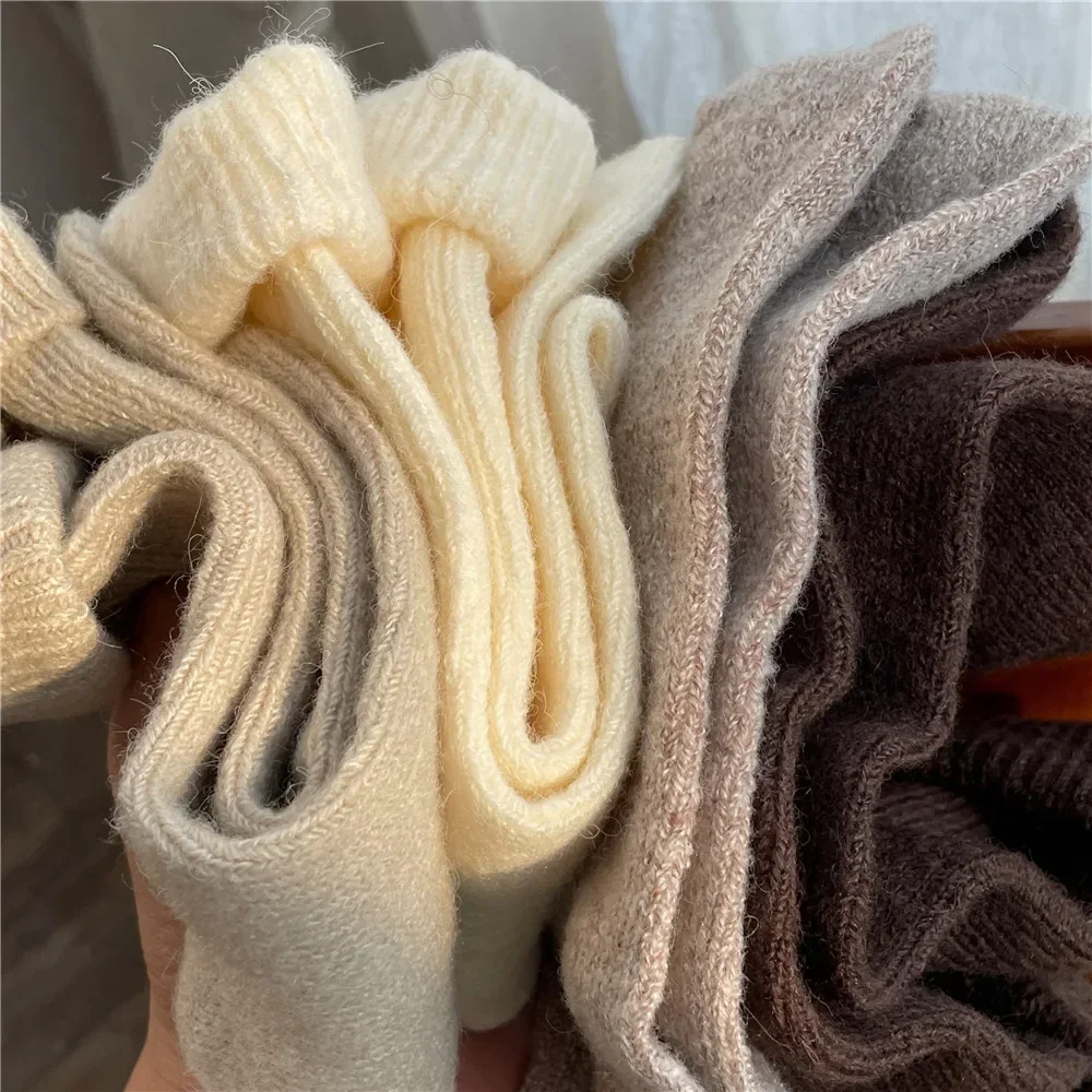 Solid Color Women Winter Thick - Thermal Sock Wool review and price