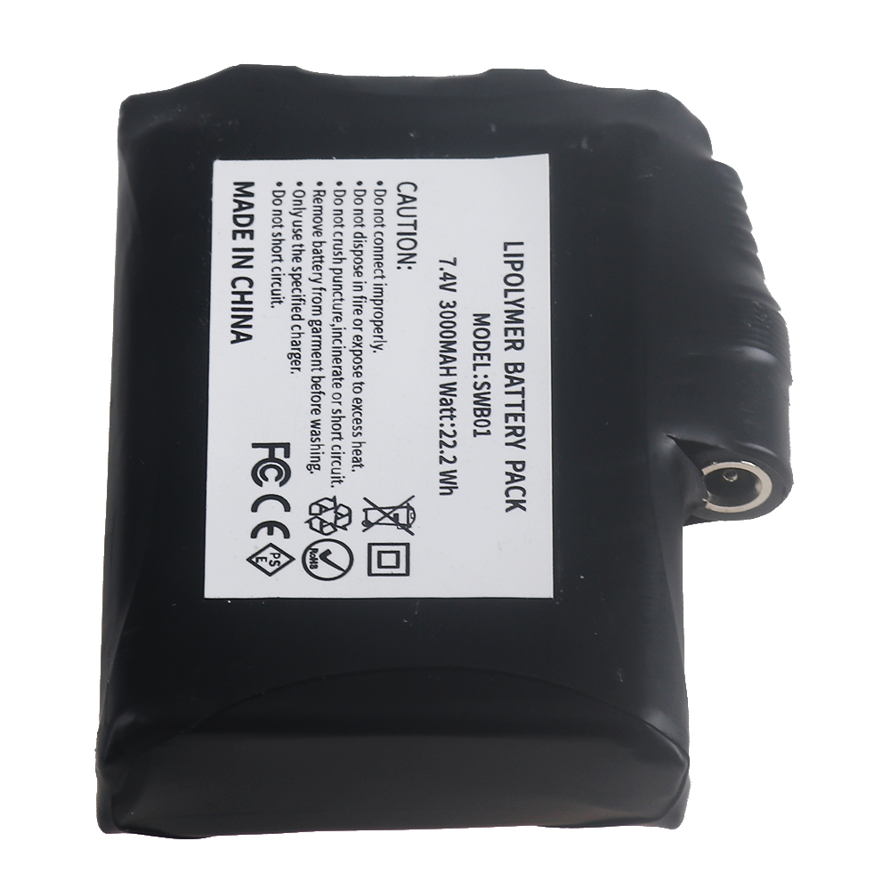 7.4V Li-Polymer 3000mah Batter - Heated Vest Battery review and price