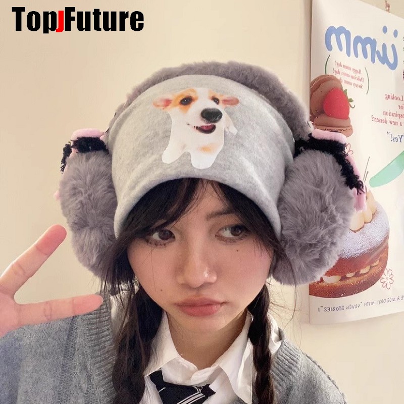 Harajuku Y2k Cute Sweet Lolita - Earmuffs Foldable review and price