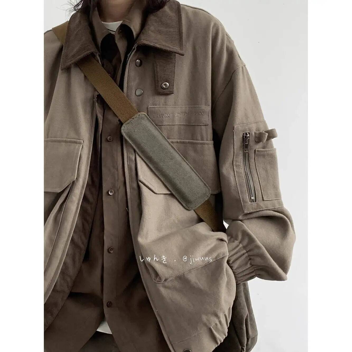 Man Jacket Spring Autumn Loose - Down Jacket Packable review and price