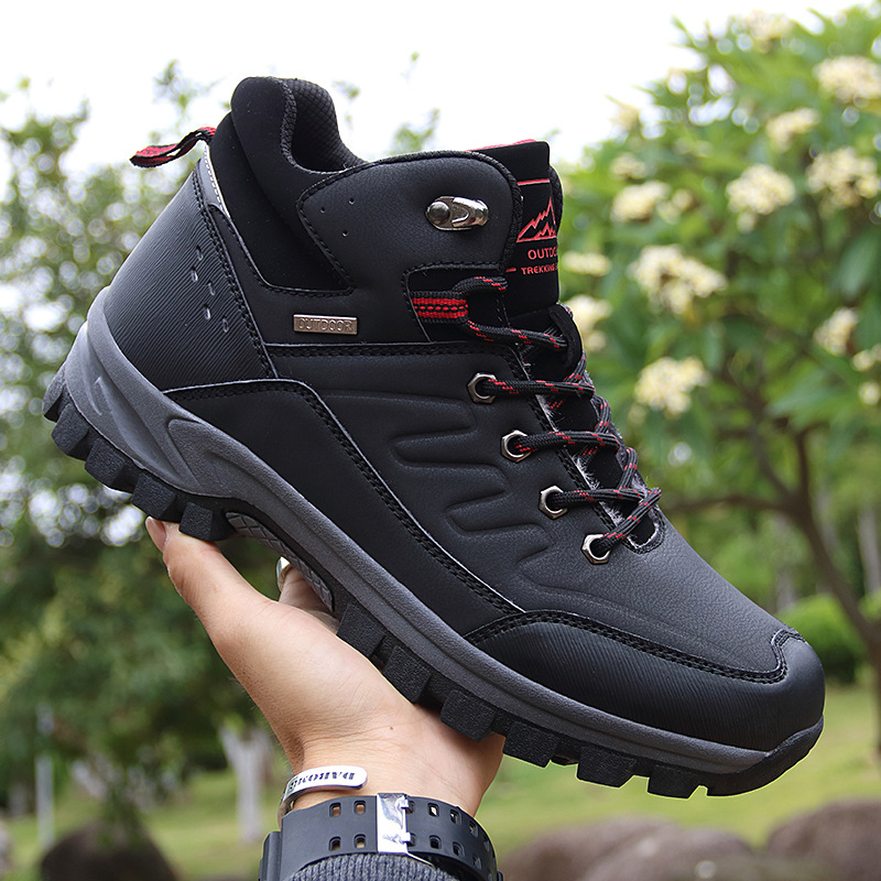 Men Boots Fur Warm Snow Boots  - Waterproof Winter Boot review and price
