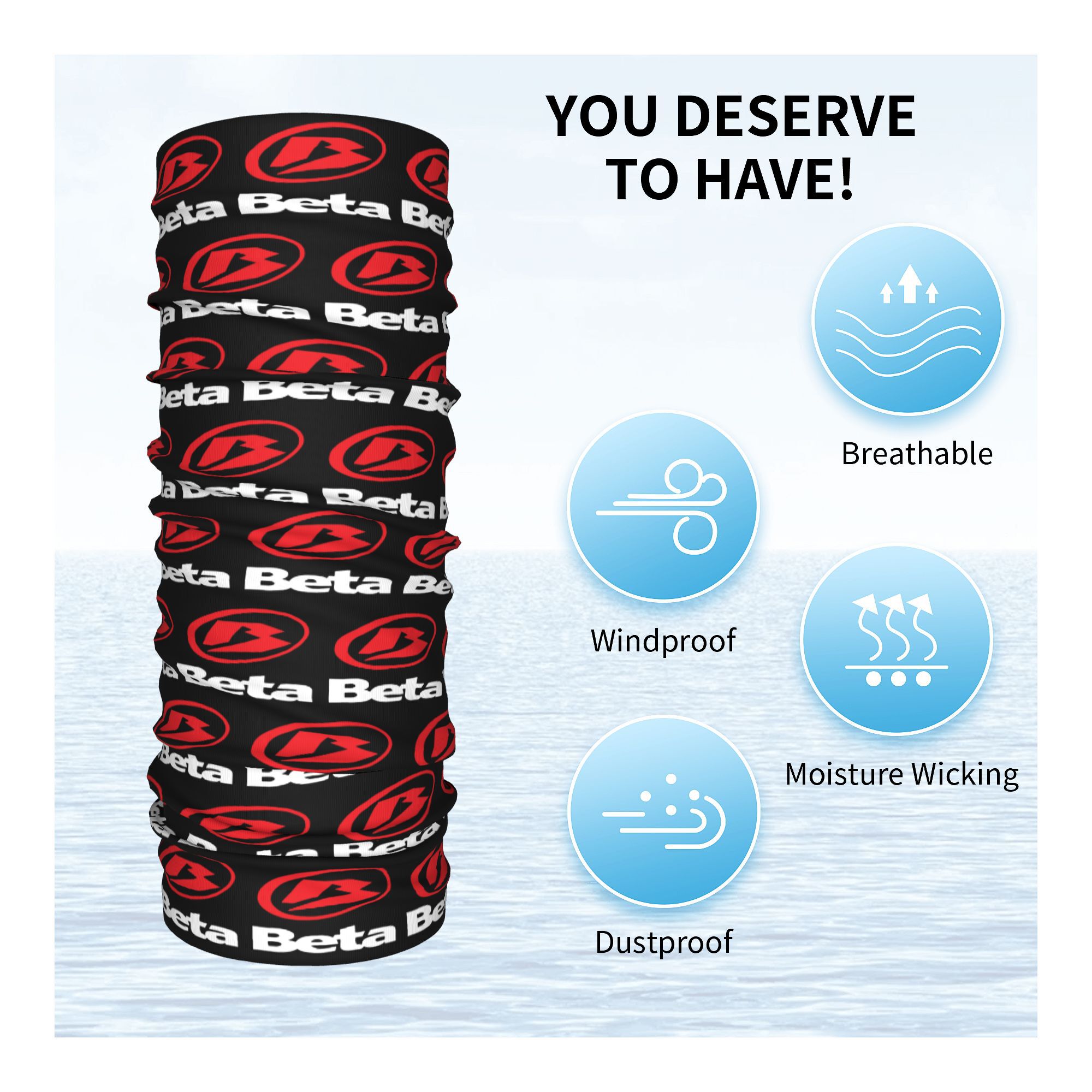 Custom New Motorcycle Racing B - Neck Gaiter Fleece review and price