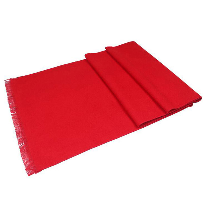 Fashion Winter Solid Color Men - Wool Scarf Men review and price