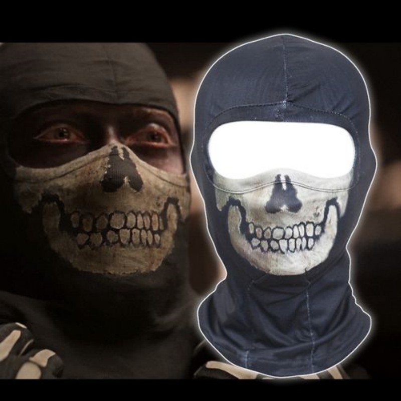 Game COD Ghost Skull Cosplay S - Balaclava Ski Mask review and price