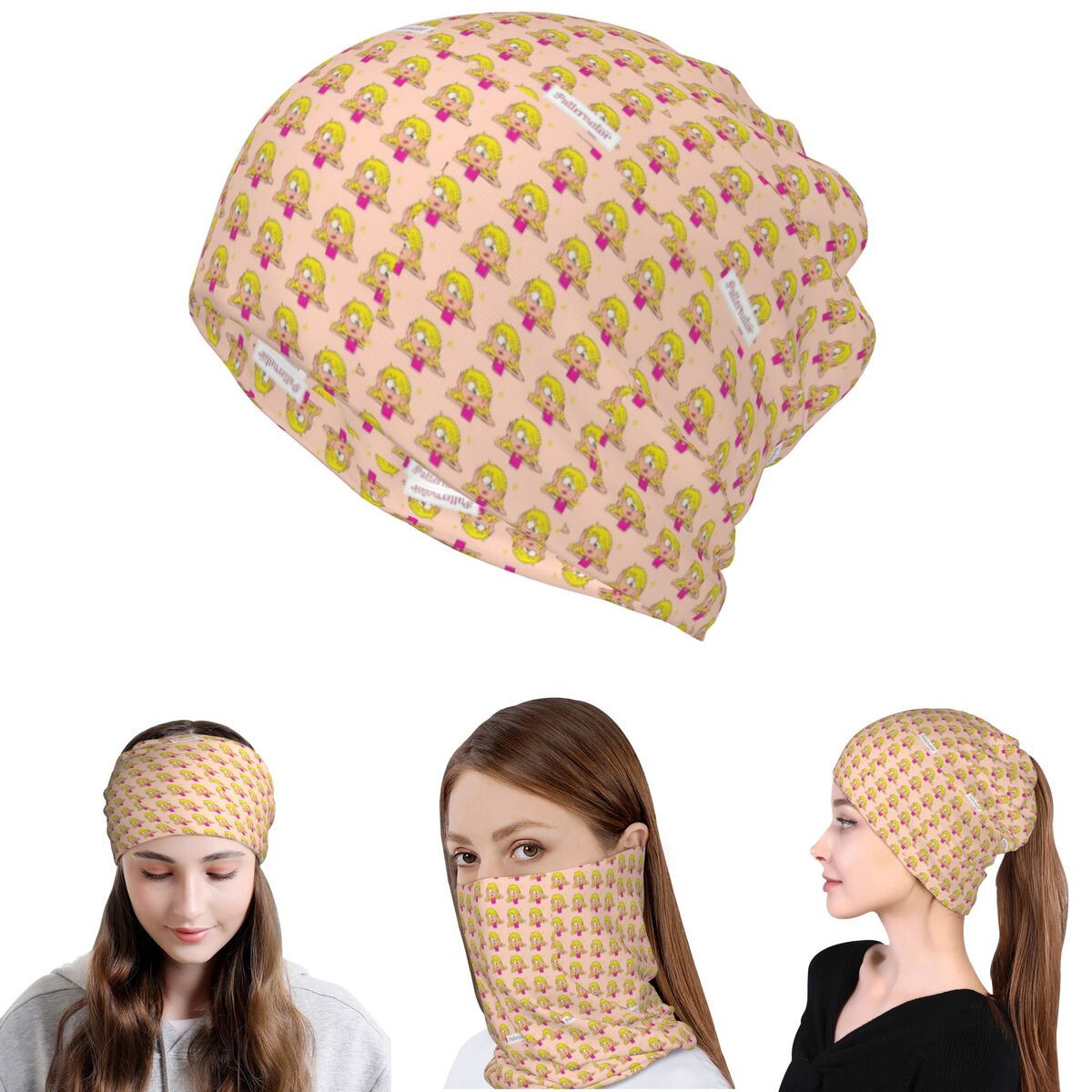 Lizzie Mcguire Cartoon Bandana - Knit Beanie Hat Warm review and price