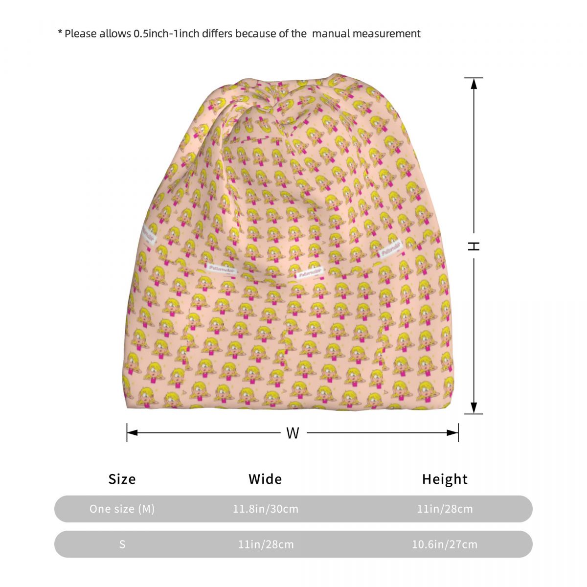 Lizzie Mcguire Cartoon Bandana - Knit Beanie Hat Warm review and price
