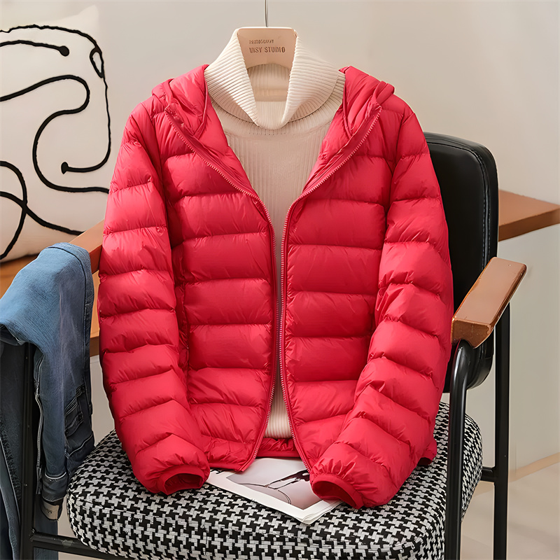 Plus Size Women Hooded Korean  - Down Jacket Packable review and price