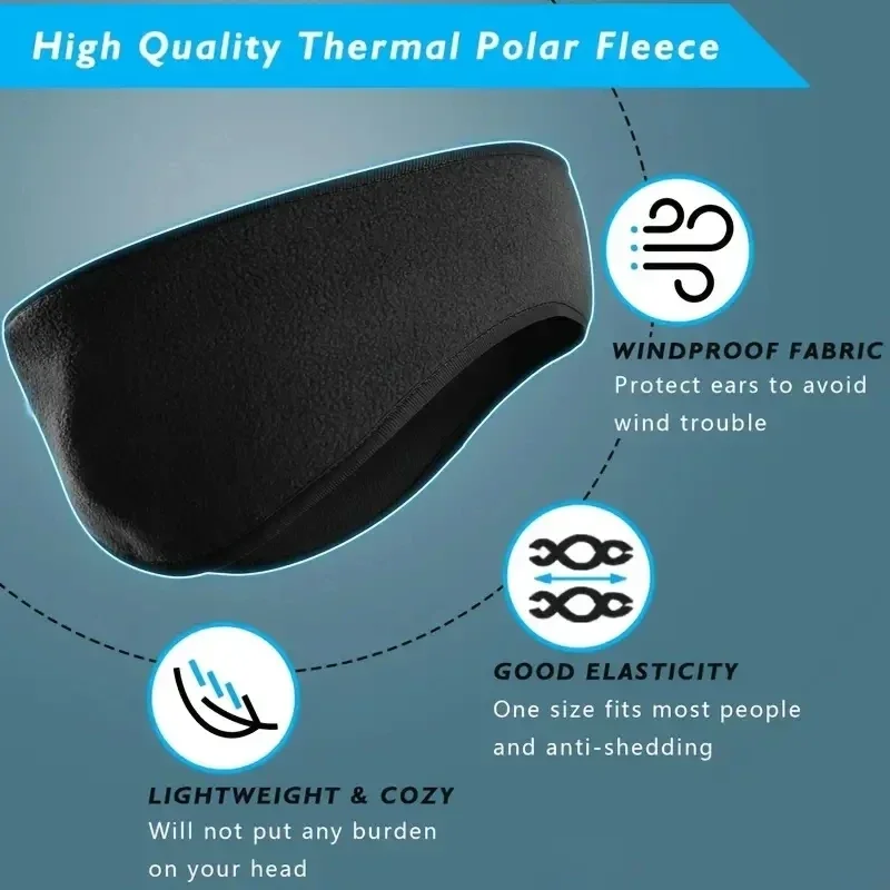 1Pcs Stylish Winter Headband E - Winter Headband Fleece review and price