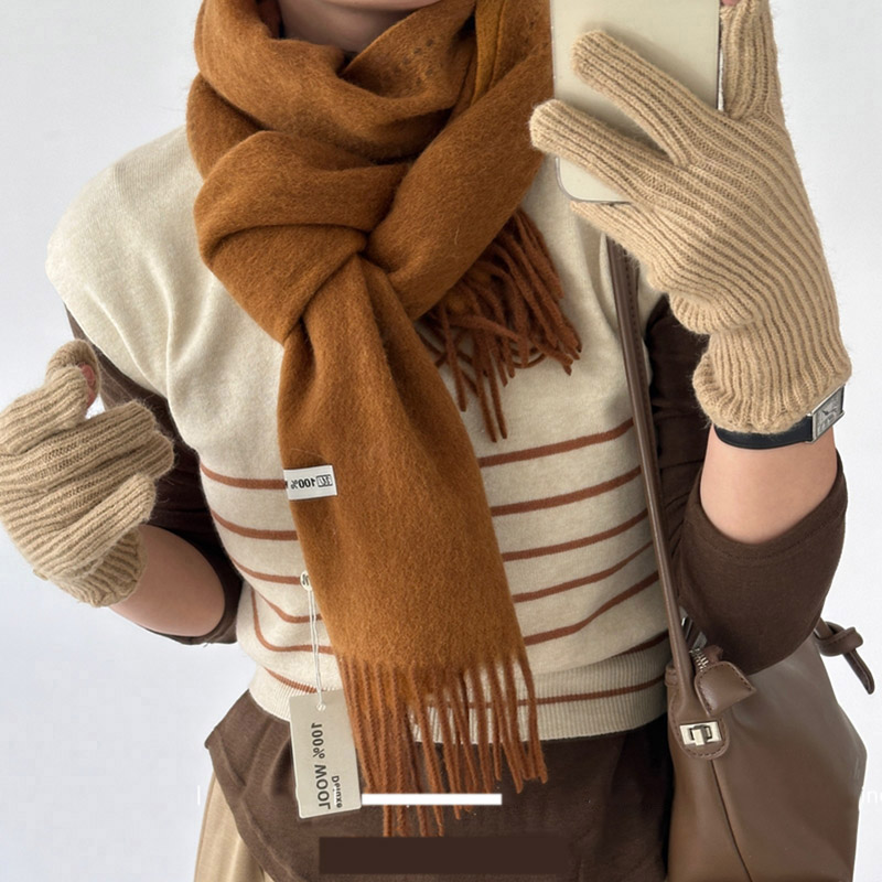 Elegant Good Quality 100% Wool - Wool Scarf Men review and price