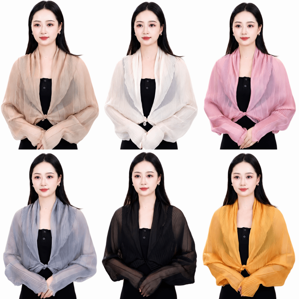 Solid Color Sun Protection Top - Shawl Wrap Winter review and price