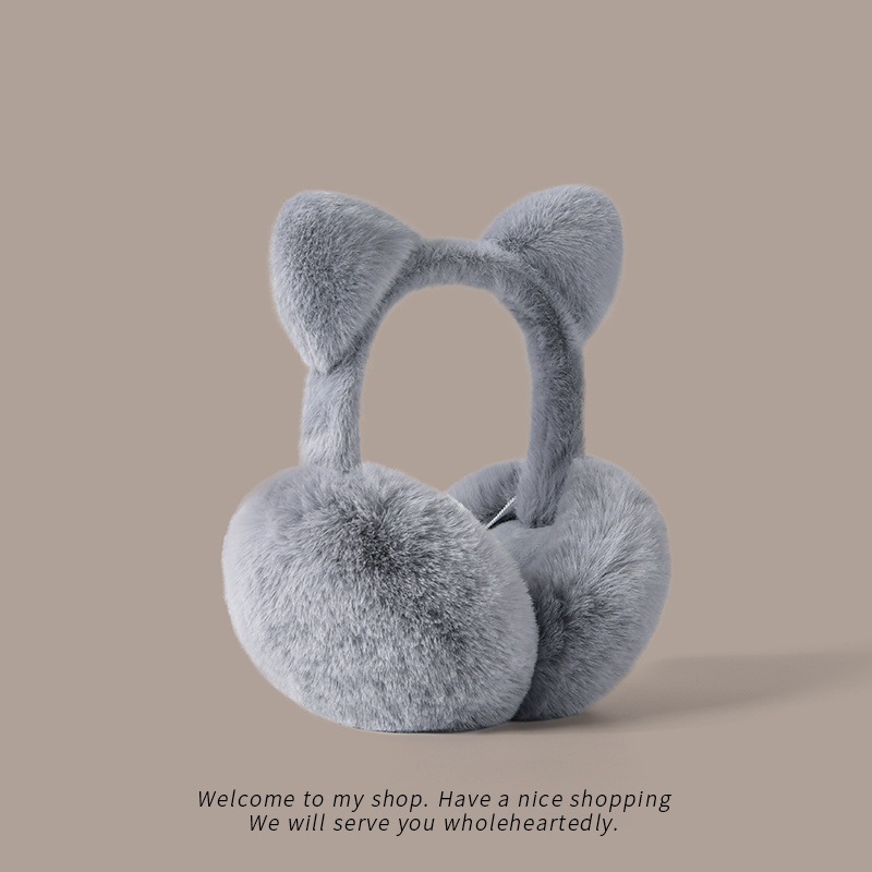Cat Ears Foldable Earmuffs Plu - Earmuffs Foldable review and price