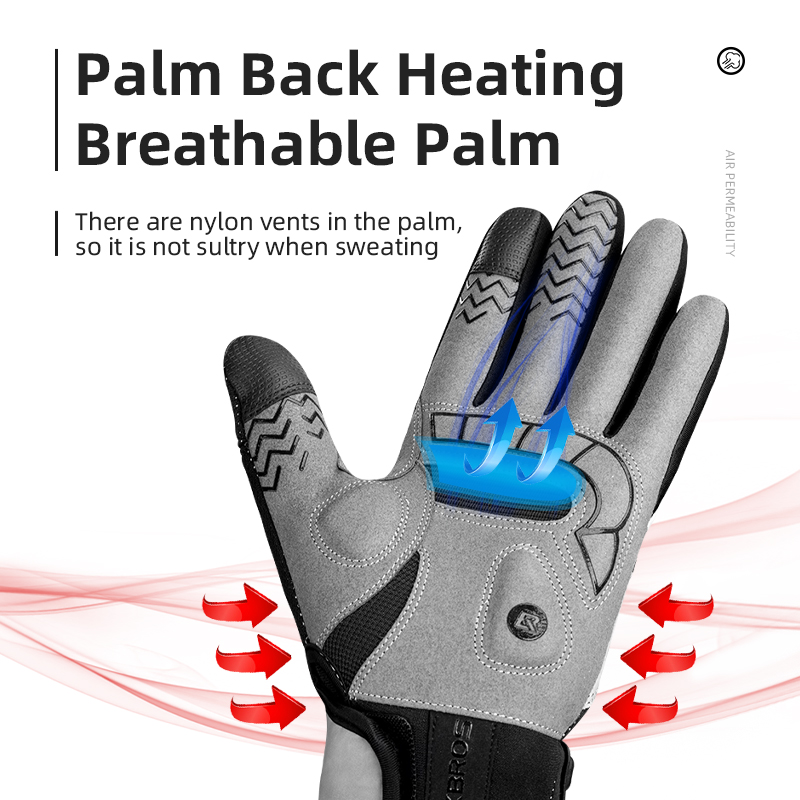 ROCKBROS Heated Winter Glove C - Touch Screen Gloves review and price