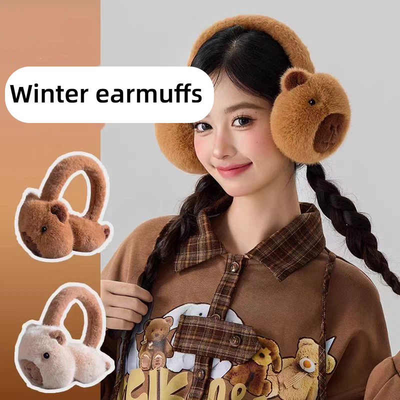 Cute Capibala Earmuffs Cartoon - Earmuffs Foldable review and price