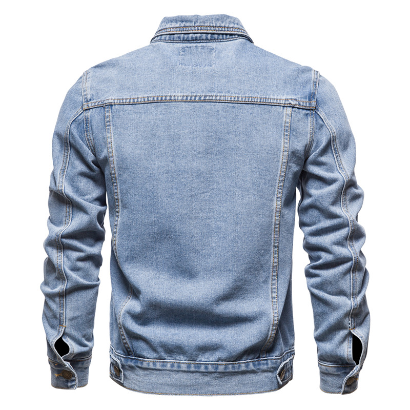2025 Autumn Men Solid Denim Ja - Down Jacket Packable review and price