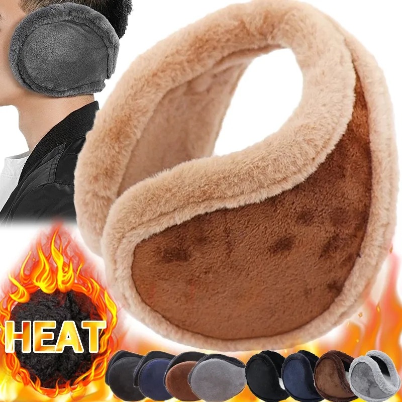 Thicken Fur Earmuffs Men Women - Winter Headband Fleece review and price