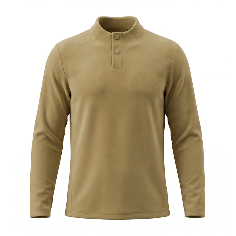 Men Fleece Lined Henley Long S - Flannel Shirt Lined review and price