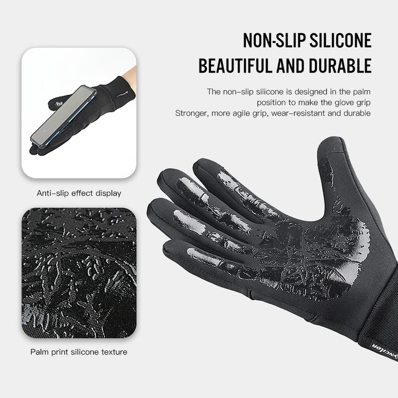 Winter Cycling Gloves for Men  - Touch Screen Gloves review and price