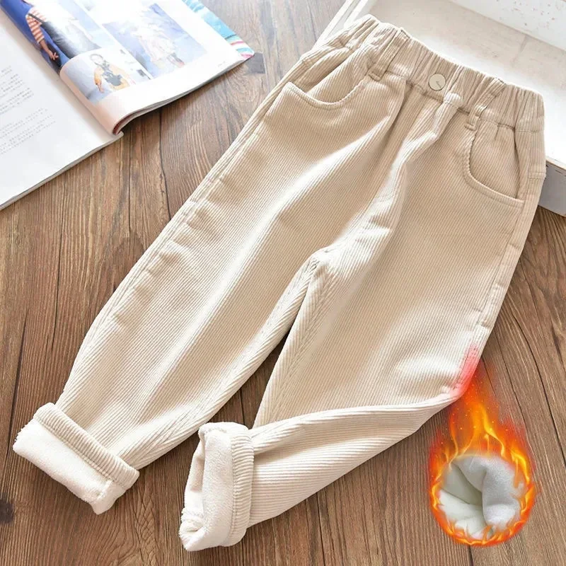 Girls Corduroy Pants Winter Wa - Corduroy Pant Warm review and price