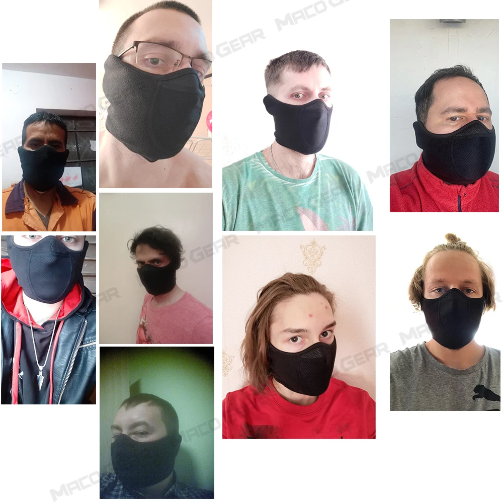 Winter Neck Warmer Ear Cover F - Fleece Ear Warmer Band review and price