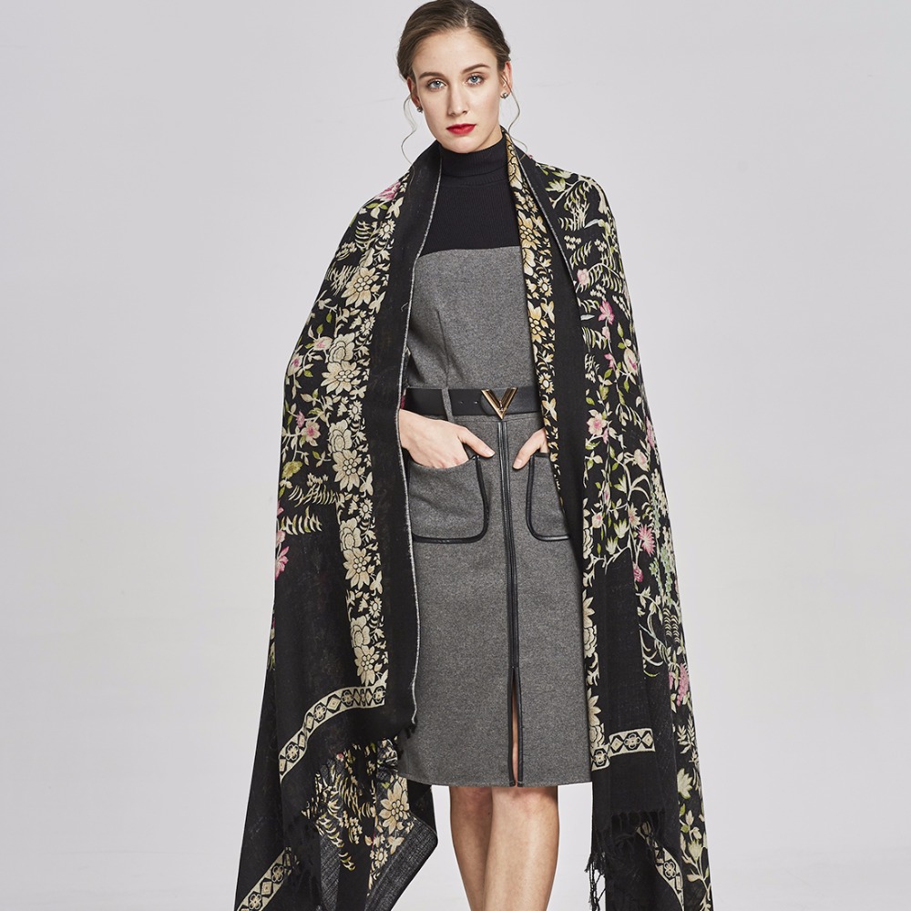 Luxury Brand Scarf Female Male - Wool Scarf Men review and price