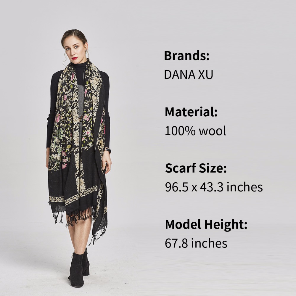 Luxury Brand Scarf Female Male - Wool Scarf Men review and price