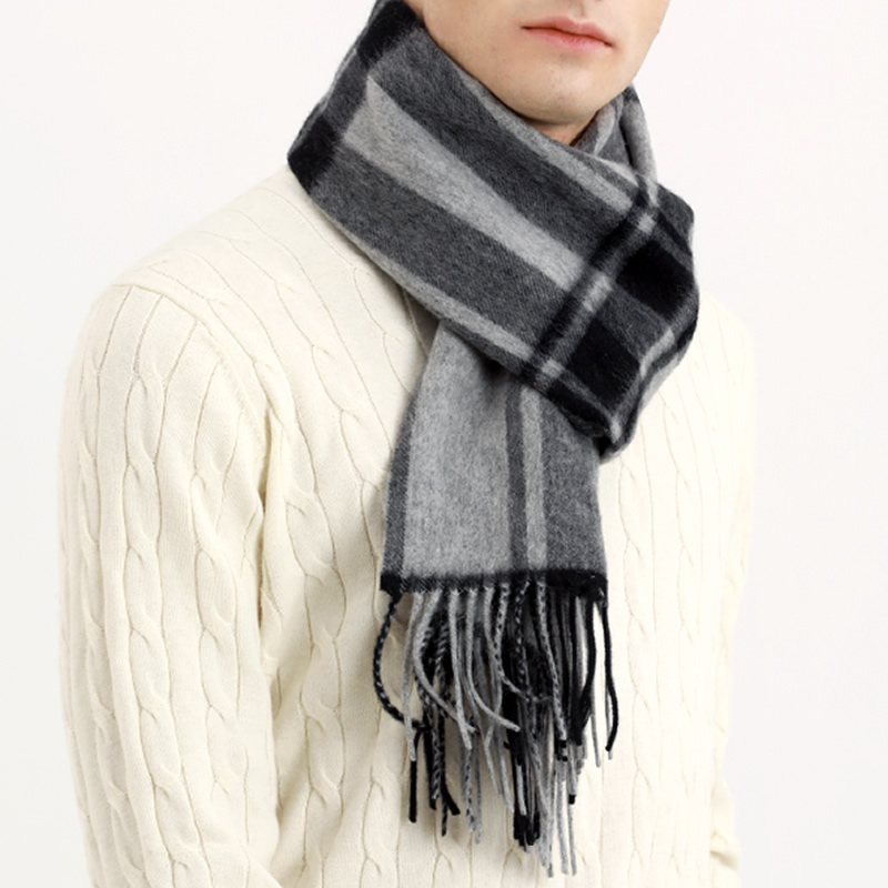 Pashmina Scarf Men Winter Stri - Wool Scarf Men review and price
