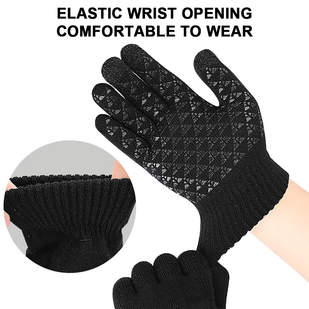 5-1Pairs USB Heated Knitted Gl - Touch Screen Gloves review and price